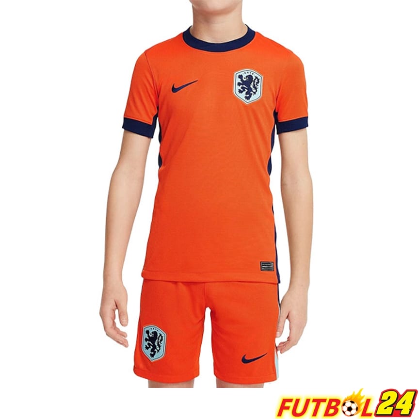 Camisetas De Futbol Países Bajos Ninos Primera 2024/2025