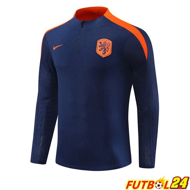 Sudadera De Entrenamiento Países Bajos Azul Real 2024/2025