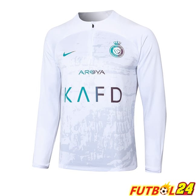Sudadera De Entrenamiento Al-Nassr FC Blanco 2024/2025