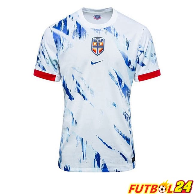 Camisetas De Futbol Noruega Segunda Blanco 2024/2025