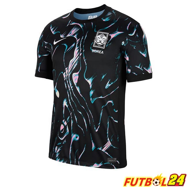 Camisetas De Futbol Corea Segunda Negro 2024/2025