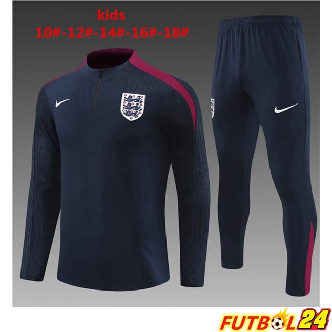 Chandal Futbol Inglaterra Ninos Azul Real 2024/2025