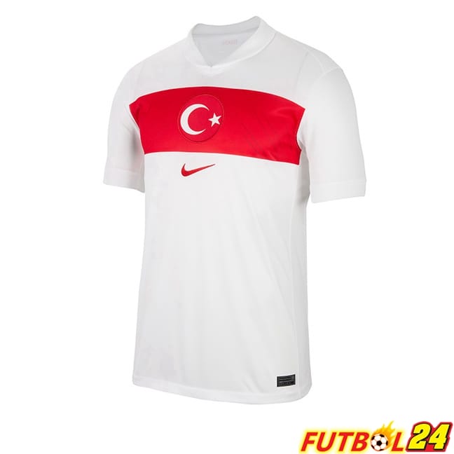Camisetas De Futbol Turco Primera Blanco UEFA Euro 2024