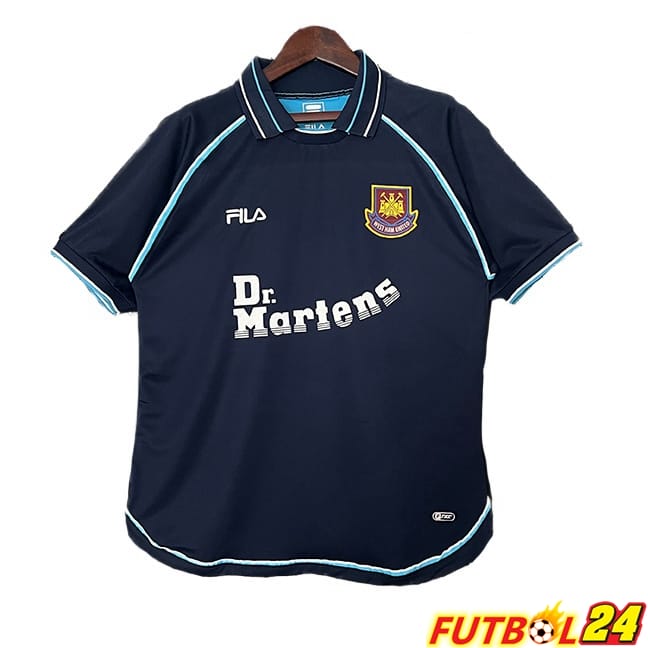 Camisetas De Futbol West Ham United Retro Tercera Azul Real 1999-2001