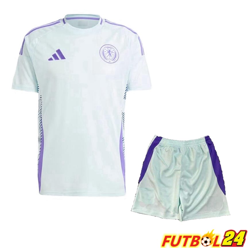 Camisetas Nacional Escocia Segunda + Cortos 2024/2025