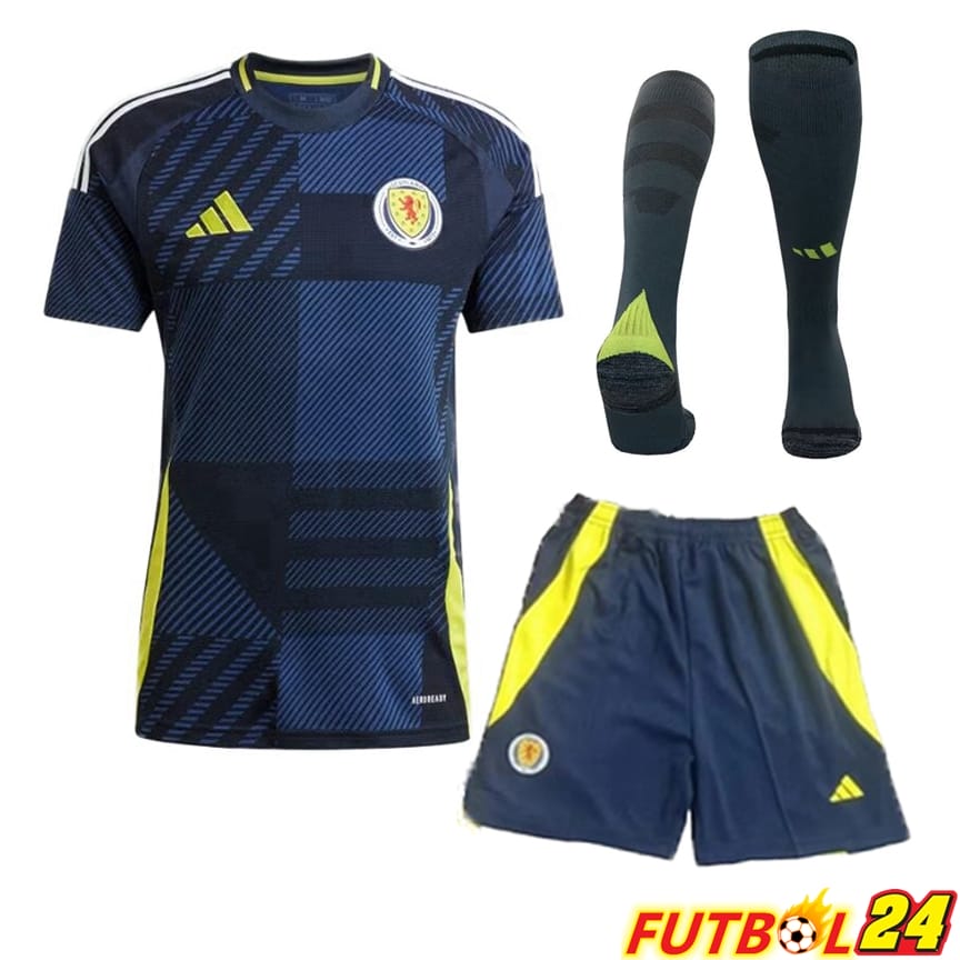 Camisetas Nacional Escocia Primera (Cortos + Calcetines) 2024/2025