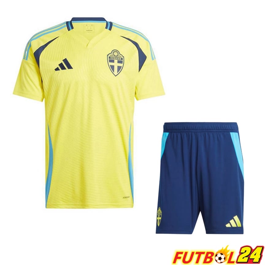 Camisetas Nacional Suecia Primera + Cortos 2024/2025