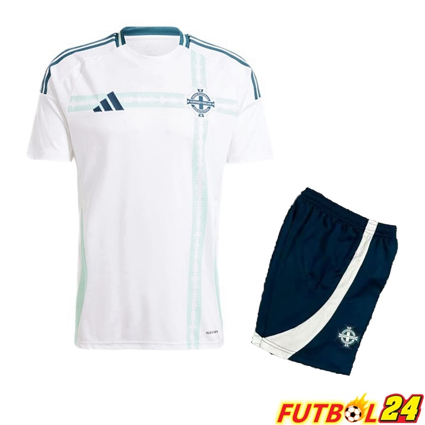 Camisetas Nacional Irlanda Segunda + Cortos 2024/2025