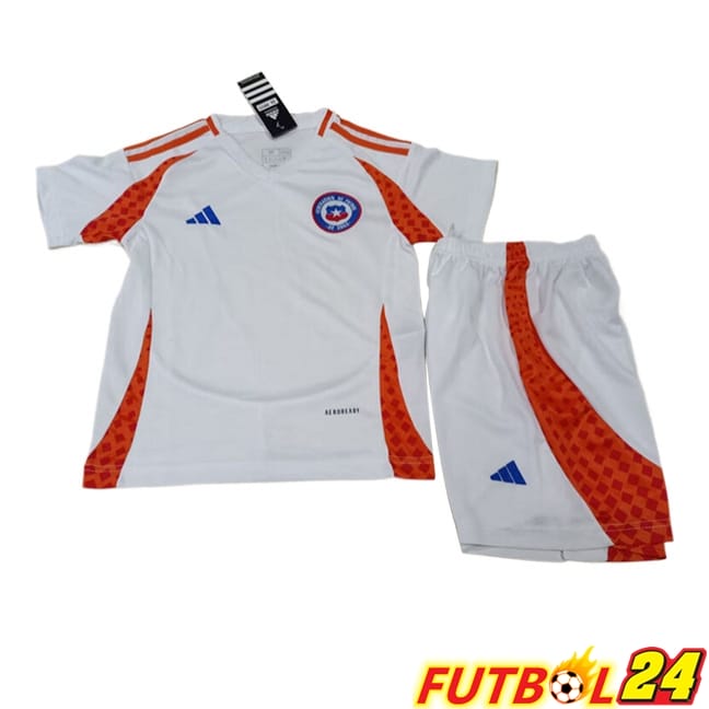 Camisetas De Futbol Chile Ninos Segunda 2024/2025