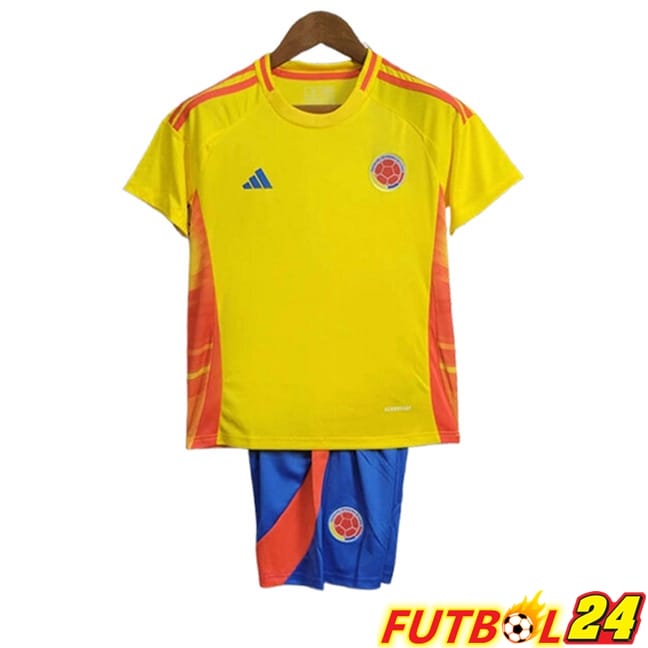 Nueva Camisetas De Futbol Colombia Ninos Primera 2024/2025