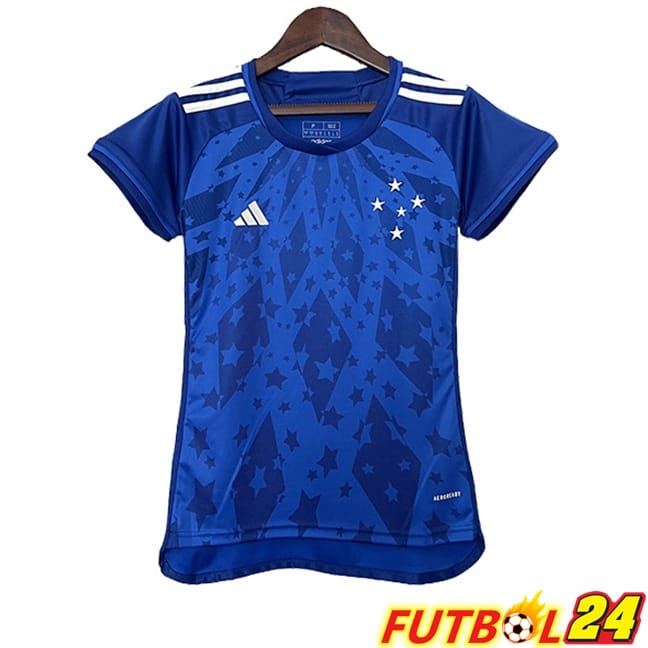 Camisetas De Futbol Cruzeiro Mujer Primera 2024/2025