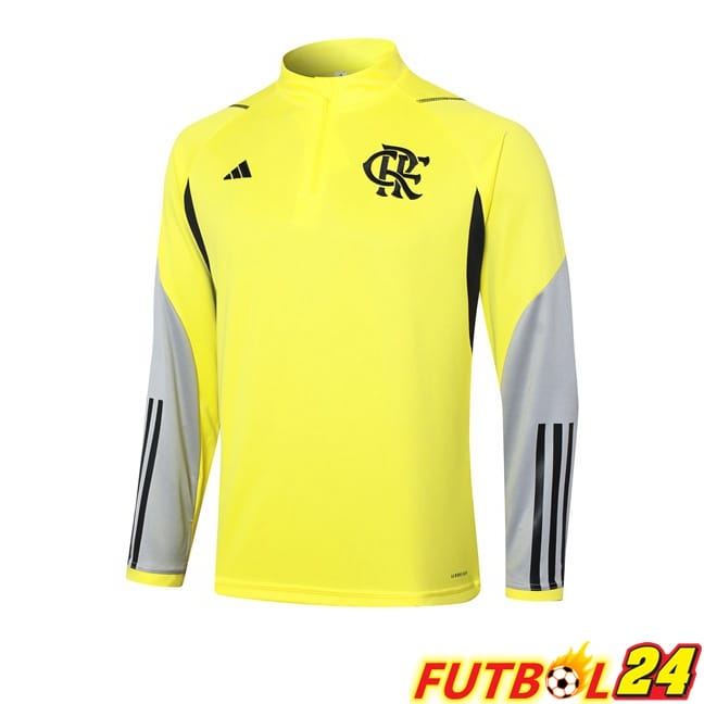 Sudadera De Entrenamiento Flamengo Amarillo 2024/2025