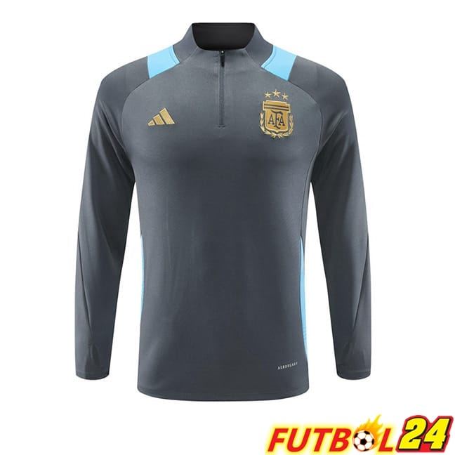 Sudadera De Entrenamiento Argentina Gris 2024/2025