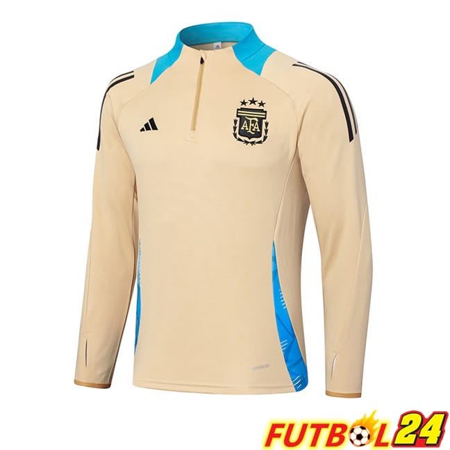 Sudadera De Entrenamiento Argentina Amarillo 2024/2025