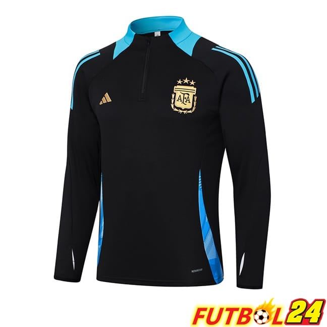 Sudadera De Entrenamiento Argentina Negro 2024/2025
