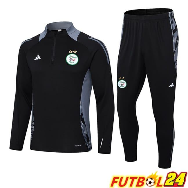 Chandal Equipos De Futbol Argelia Negro 2024/2025