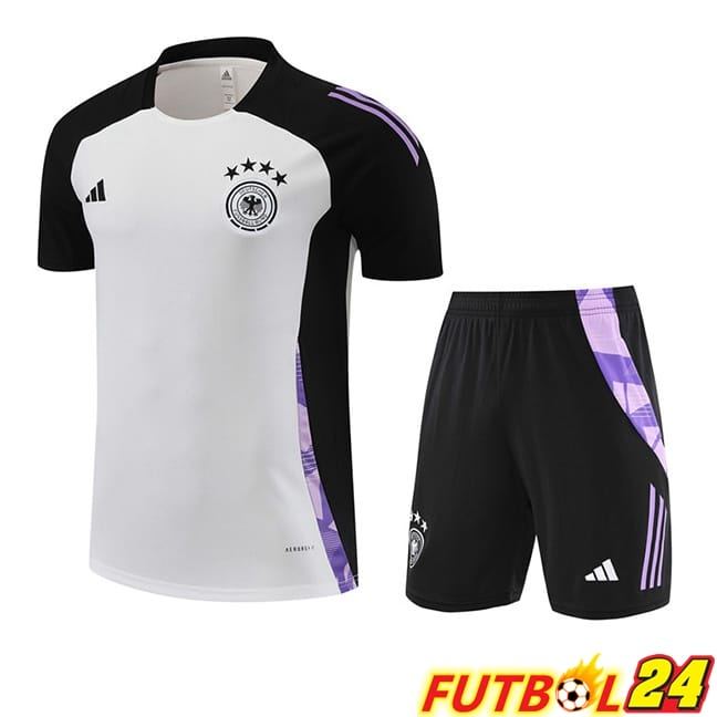 Camiseta Entrenamiento Alemania + Cortos Blanco 2024/2025