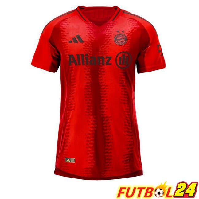 Camisetas De Futbol Bayern Munich Mujer Primera Rojo 2024/2025