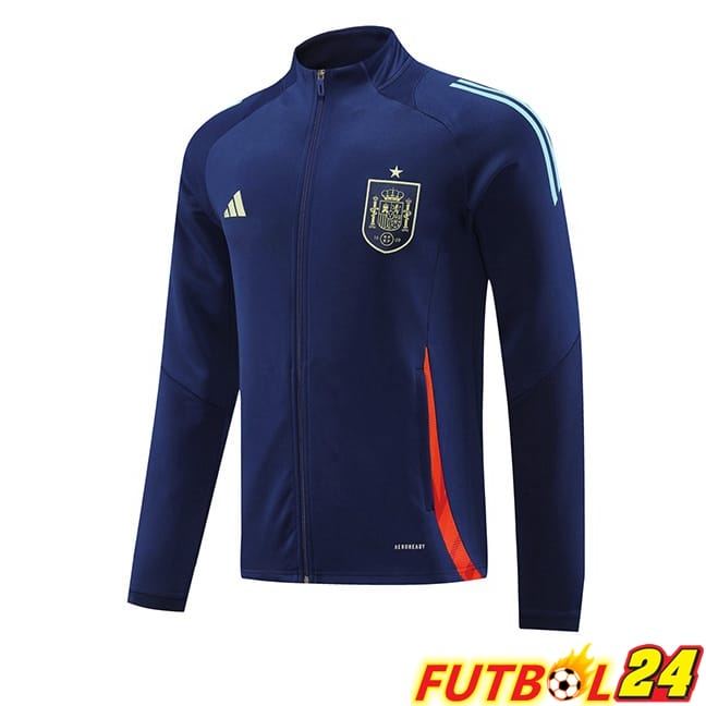 Chaquetas Futbol España Azul Real 2024/2025