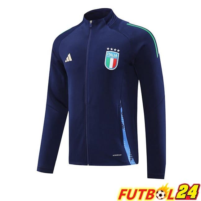 Chaquetas Futbol Italia Azul Real 2024/2025