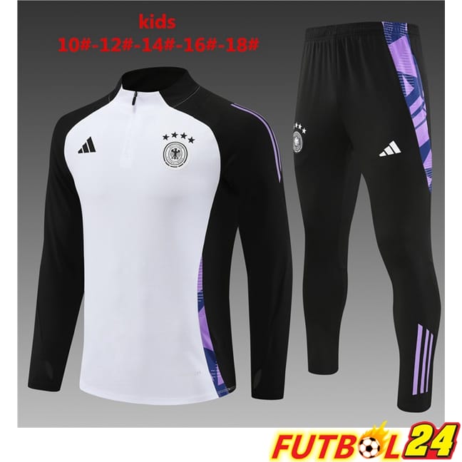 Chandal Equipos De Futbol Alemania Ninos Blanco 2024/2025