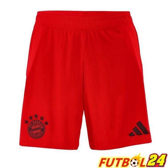 Cortos de Futbol Bayern Munich Primera Rojo 2024/2025