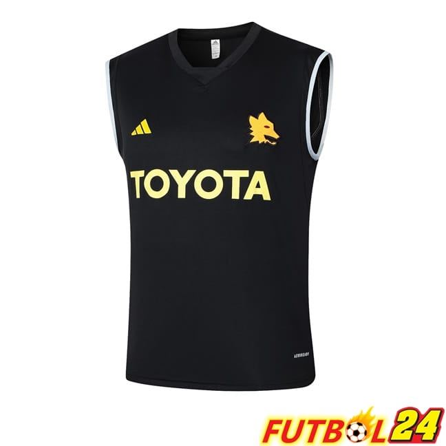 Chalecos De Futbol AS Roma Negro 2024/2025