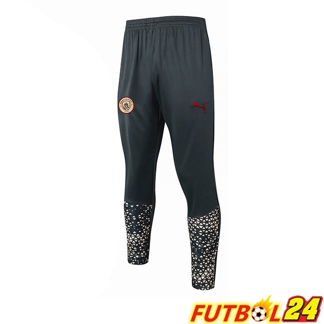 Pantalon Entrenamiento Manchester City Gris 2024/2025