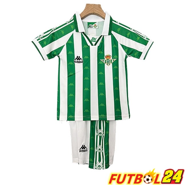 Camisetas De Futbol Real Betis Retro Ninos Primera 1995/1997