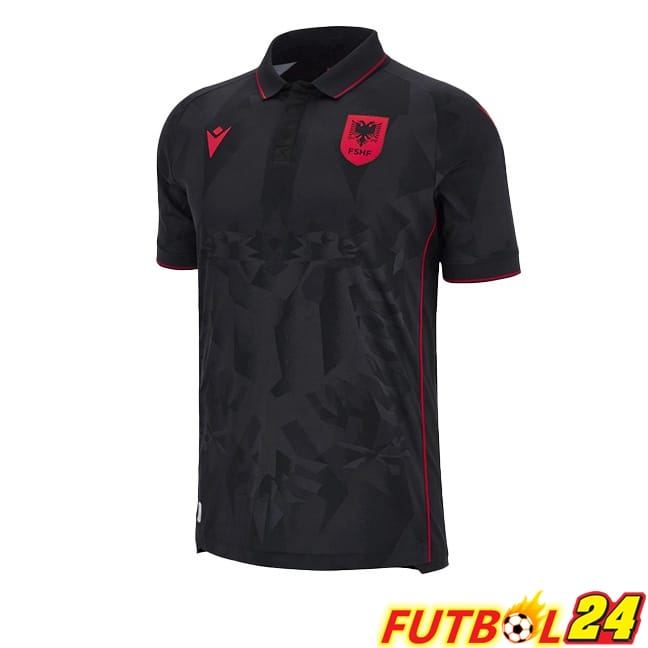 Camisetas De Futbol Albania Tercera Negro 2023/2024