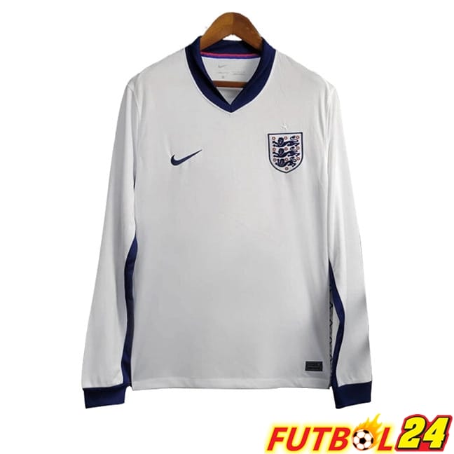 Camisetas De Futbol Inglaterra Primera Manga Larga UEFA Euro 2024
