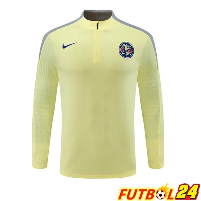 Sudadera De Entrenamiento Club America Amarillo 2024/2025