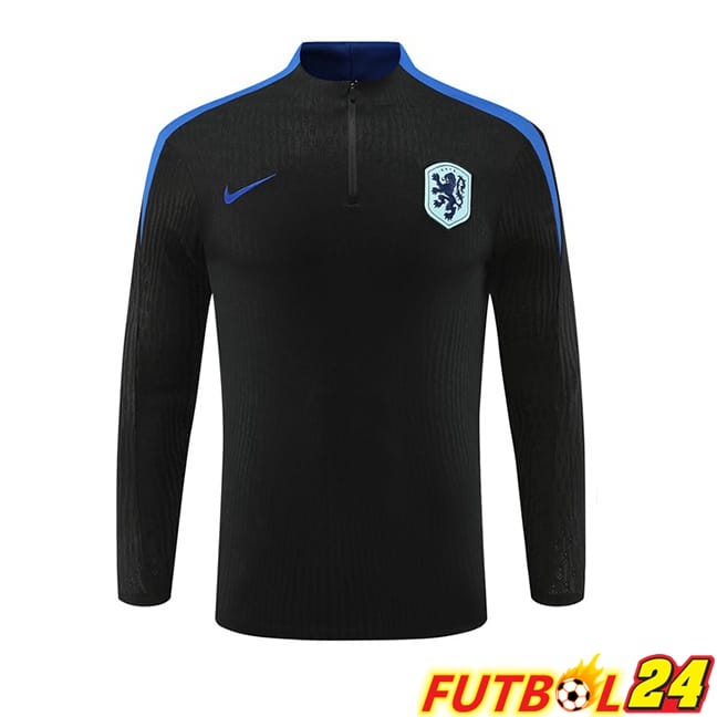 Sudadera De Entrenamiento Países Bajos Negro 2024/2025