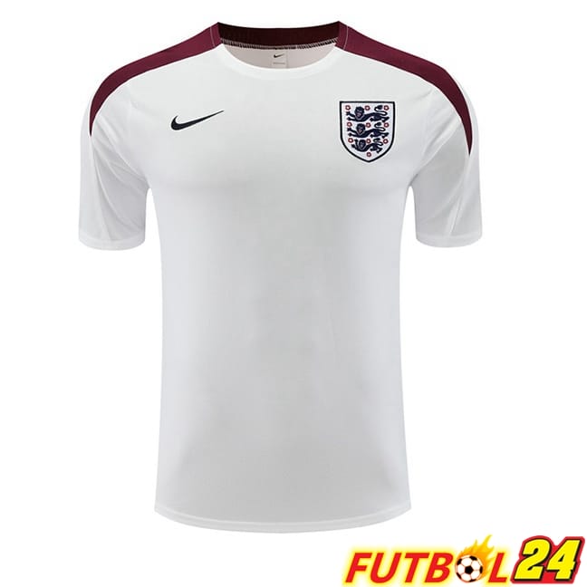 Camiseta Entrenamiento Inglaterra Blanco 2024/2025