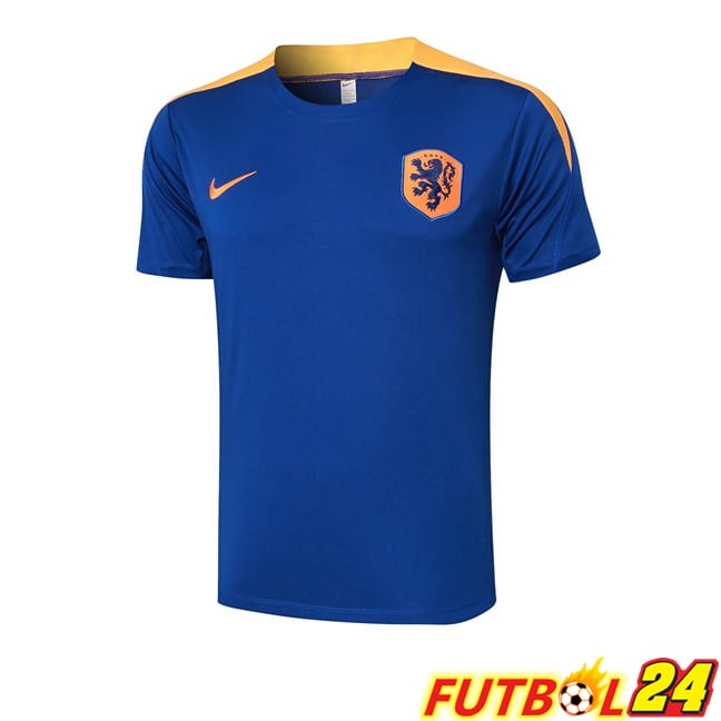 Camiseta Entrenamiento Países Bajos Azul Real 2024/2025