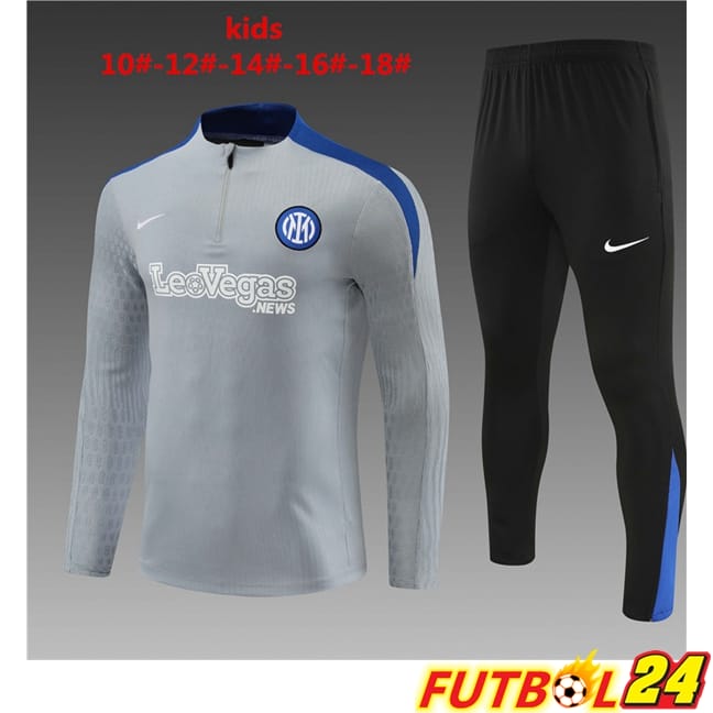 Chandal Equipos De Futbol Inter Milan Ninos Gris 2024/2025