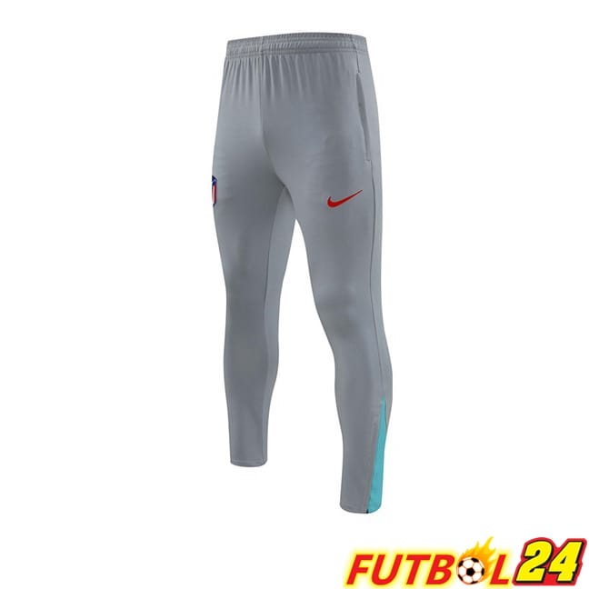 Pantalon Entrenamiento Atletico Madrid Gris 2024/2025