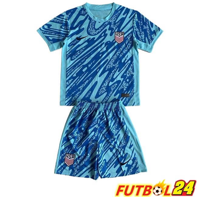 Camisetas De Futbol Estados Unidos Ninos Portero 2024/2025