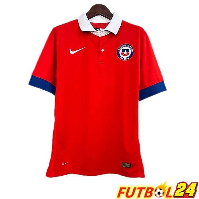Camisetas De Futbol Chile Retro Primera Rojo 2015-2016