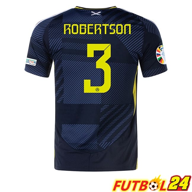 Camiseta Nacional Escocia (ROBERTSON 3) Primera UEFA Euro 2024