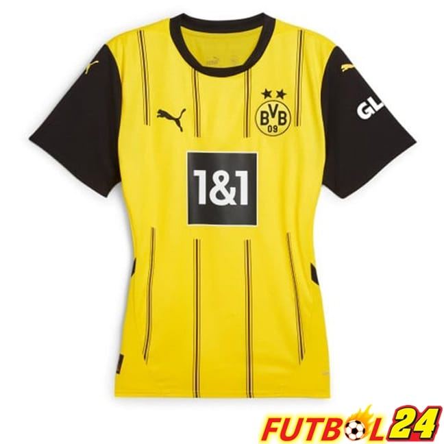 Camisetas De Futbol Dortmund Mujer Primera 2024/2025