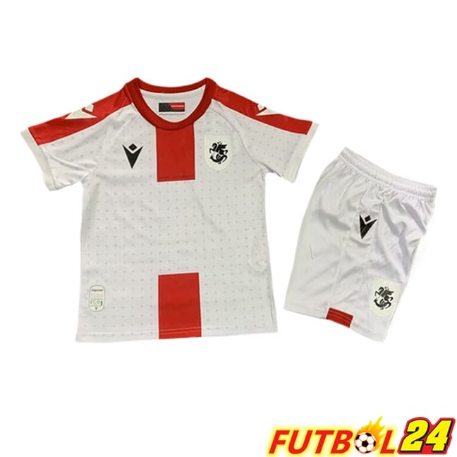 Camisetas De Futbol Georgia Ninos Primera 2024/2025