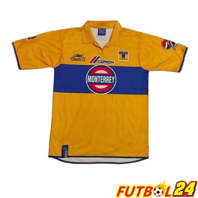 Camisetas De Futbol Tigres UANL Retro Primera 2003/2004