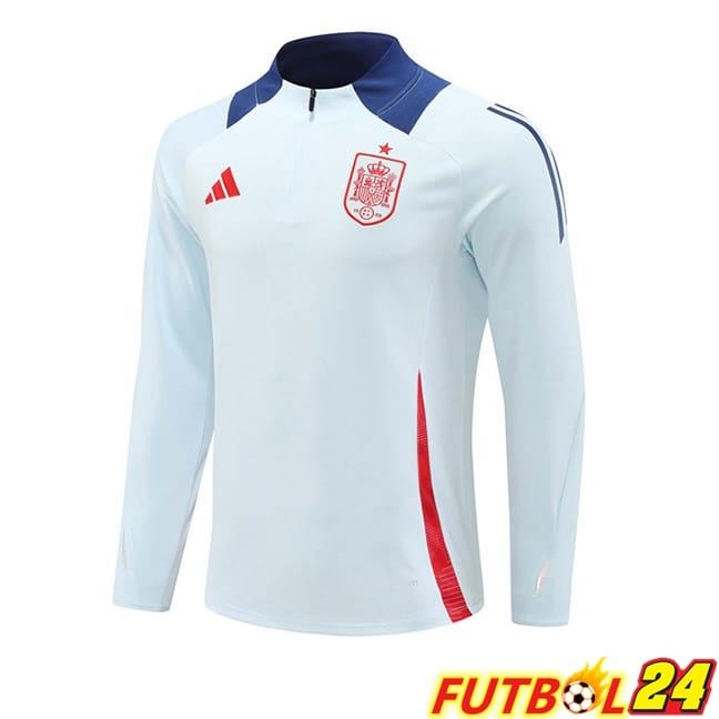 Sudadera De Entrenamiento España Gris 2024/2025
