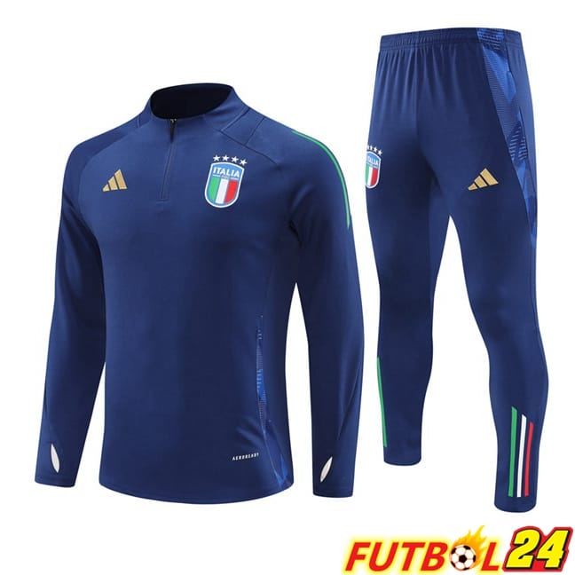 Chandal Equipos De Futbol Italia Azul Real 2024/2025