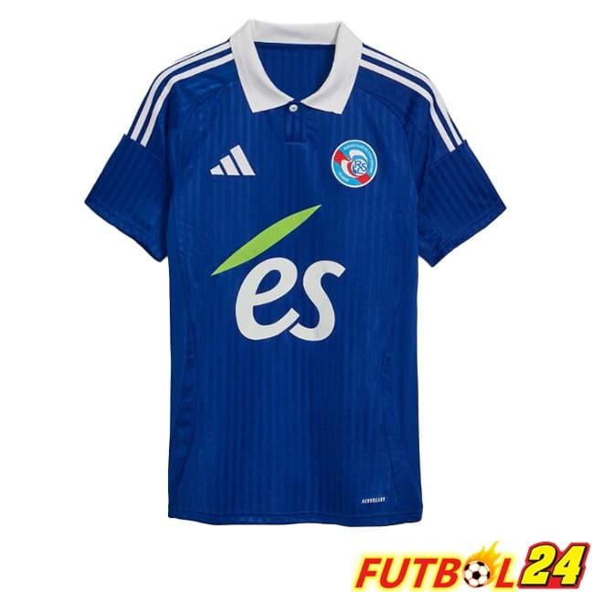 Camisetas De Futbol RC Strasbourg Alsace Primera Azul 2024/2025