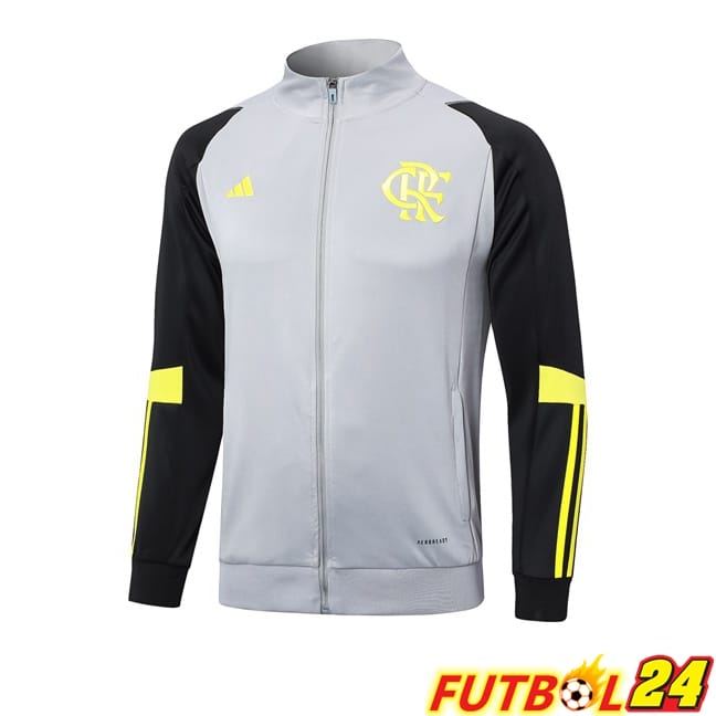 Chaquetas De Futbol Flamengo Gris 2024/2025