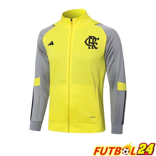 Chaquetas De Futbol Flamengo Amarillo 2024/2025
