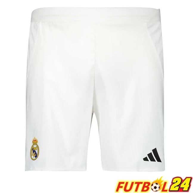 Cortos de Futbol Real Madrid Primera Blanco 2024/2025