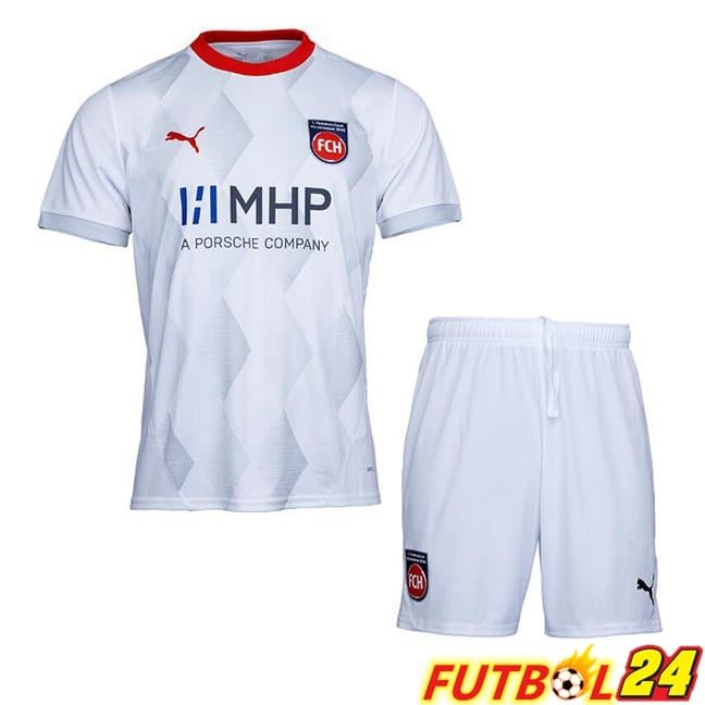 Camisetas De Futbol FC Heidenheim Ninos Tercera Blanco 2024/2025